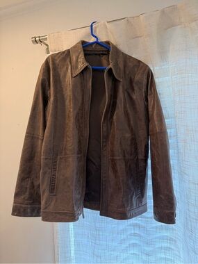 Isda & Co Men’s Leather Jacket size medium